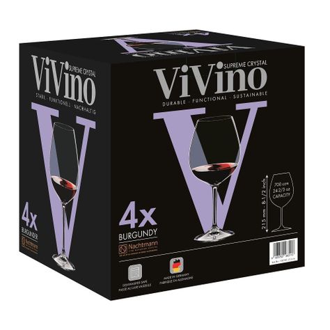 Set 4 Copas Burgundy Wine Vivino-0