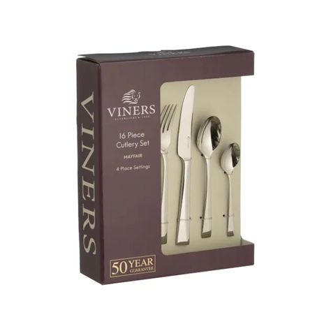 Set Cubiertos Mayfair 16 Pzs Acero Inoxidable-1