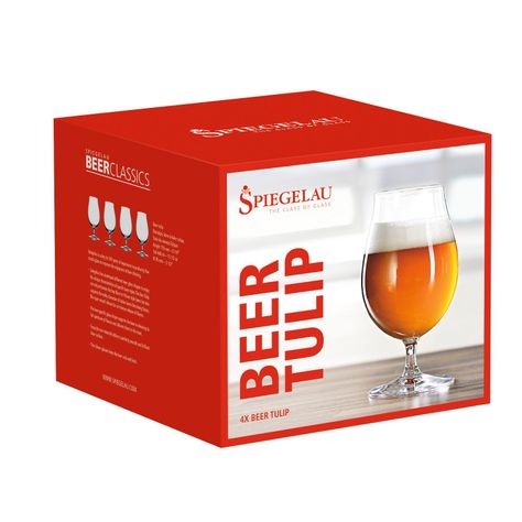 Set 4 Copas Cerveza Belgian Tulip-2