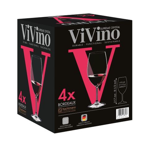 Set 4 Copas Bordeaux Wine Vivino-0