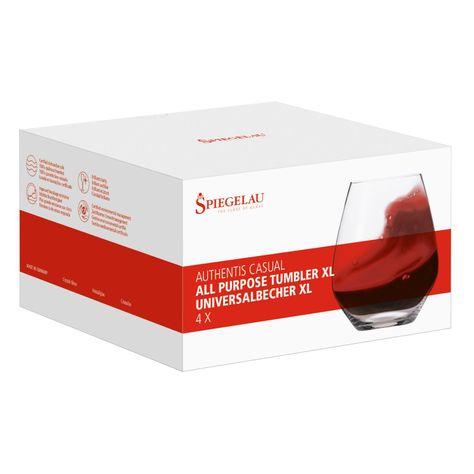 Set 4 Vasos Authentis Xl-1