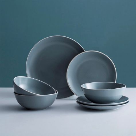 Plato Pasta Classic Collection Gris 23 cms-1