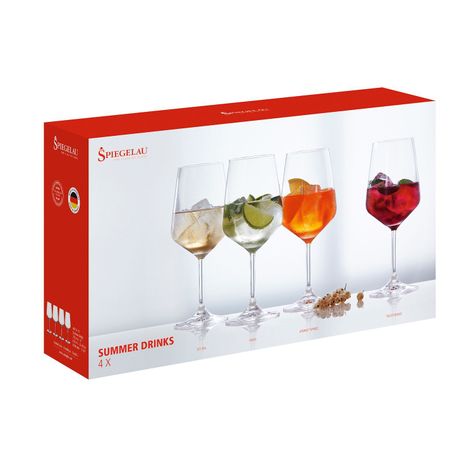 Set 4 Copas Summer Drinks Aperol-1