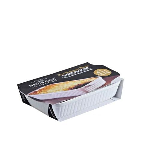 Fuente Classic Collection Rectangular Blanca 30 cms-1