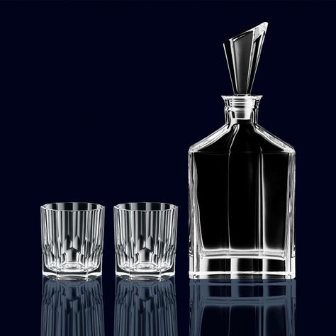 Botella Whisky y dos vasos Whisky Aspen-2