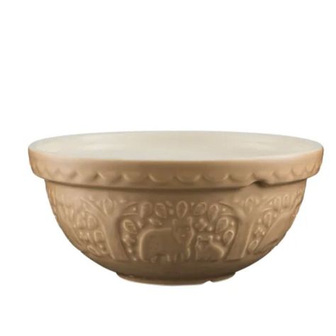 Bowl In The Forest Café Latte 24cms-0