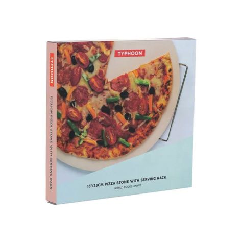 Piedra Pizza 33 cms con Rejilla para Horno-1