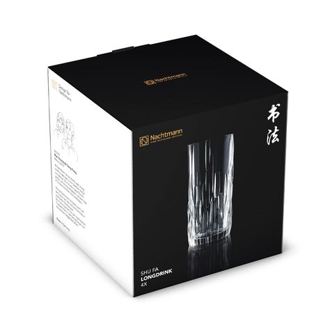 Set 4 Vasos Largos Shu Fa-2