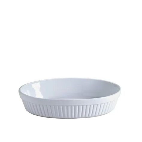 Fuente Classic Collection Ovalada Blanca 28 cms-0