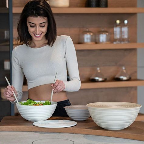 Bowl 'Tierra' con Tapa Arena 3 Lts-1