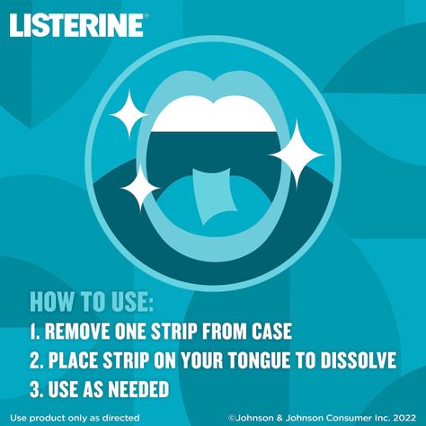 Tiras para el aliento Listerine Cool Mint Pocketpaks, 24 tiras x 3 paquetes-2