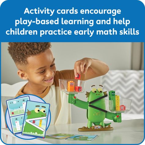 Set de actividades hand2mind Numberblocks Blockzee con 61 cubos-3
