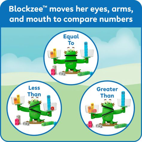 Set de actividades hand2mind Numberblocks Blockzee con 61 cubos-4