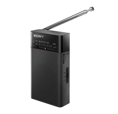 Sony ICF-P27 Radio portátil con altavoz y sintonizador AM/FM-0