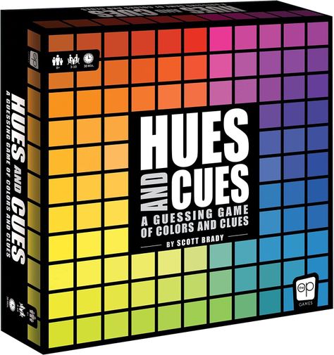 Juego de mesa HUES AND CUES Vibrant Colour Adivinando entre 3 y 10 jugadores-0