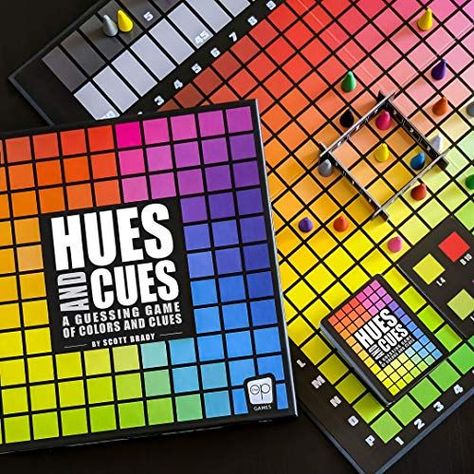 Juego de mesa HUES AND CUES Vibrant Colour Adivinando entre 3 y 10 jugadores-3