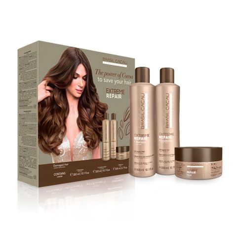Pack Shampoo Acondicionador y Máscara de Reparación Extreme Repair-0