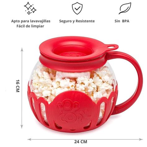 Taza Para Cabritas En Microondas Envase Utensilio Cocina-1