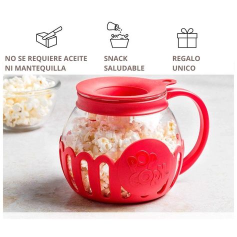 Taza Para Cabritas En Microondas Envase Utensilio Cocina-4