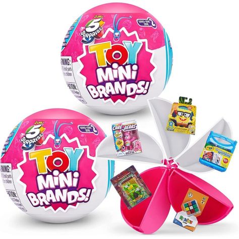Mini Brands Toys Mystery Regalo Coleccionable X2-0