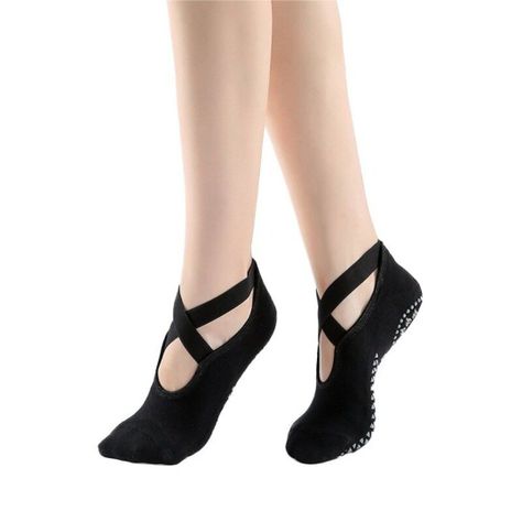 Pack 2 Pares de Calcetines Para Yoga Antideslizantes Mujer-1