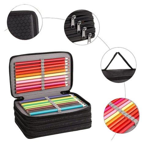 Estuche Organizador De Lápices Cartuchera Gran Capacidad-4