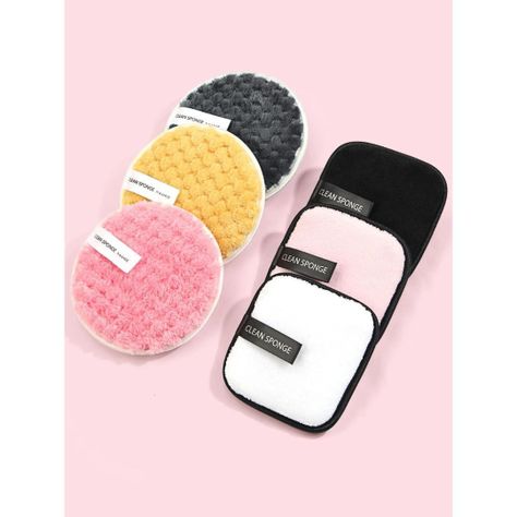 Set 6 Pétalos Removedores De Maquillaje Reutilizable Limpiador Facial-3
