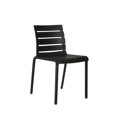 Silla Exterior Lines Negra-0