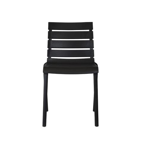 Silla Exterior Lines Negra-1