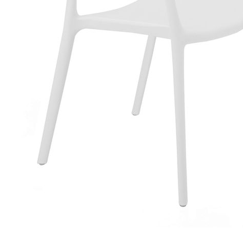 Silla Dali Monoblock con Brazos Blanca-5