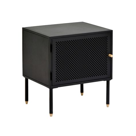 Velador Dawn Derecho Metal Negro -1