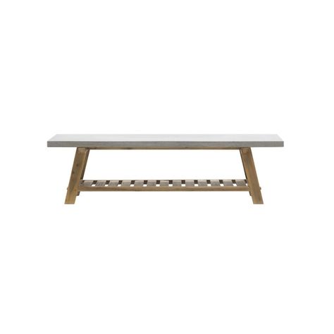Mesa de TV London Cemento Madera-0