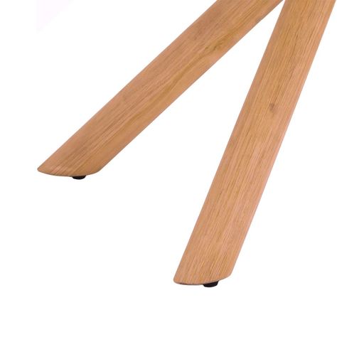 Mesa de Comedor Bay Roble Natural D120cm-5