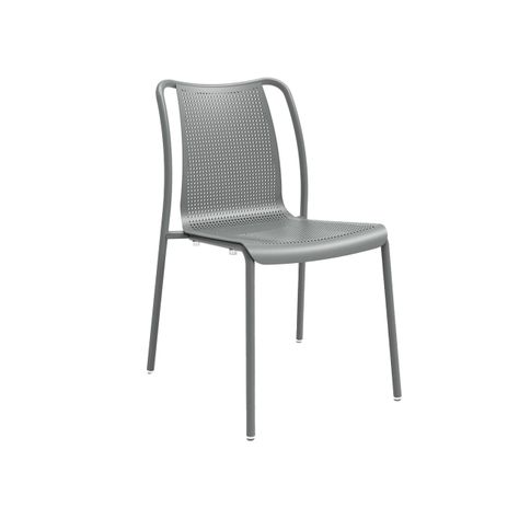Silla Exterior Summer Perf Gris Medio-0