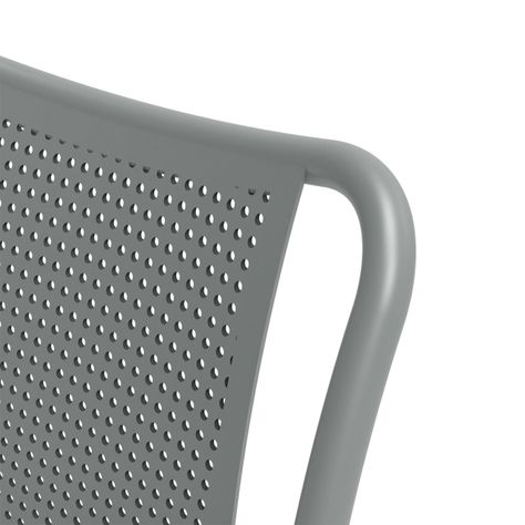 Silla Exterior Summer Perf Gris Medio-4