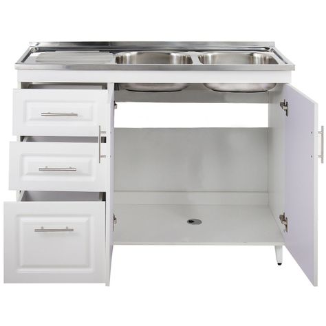 Kit Mueble Lavaplatos Domsa PVC-PI-120-1