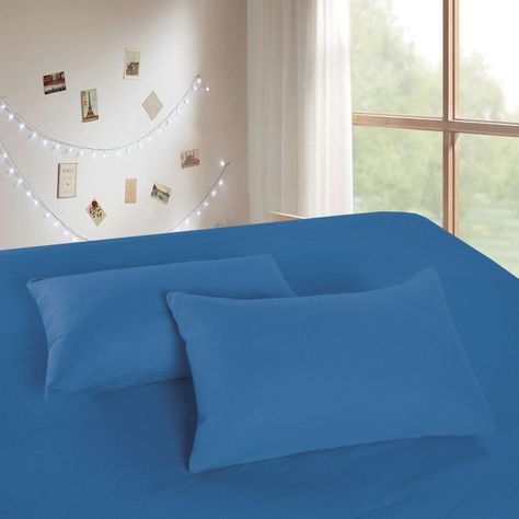 Juego de Sabanas Polar Domsa 2.5 Plazas Color Azul Turquesa-1