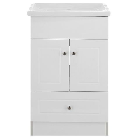 Kit Mueble Vanitorio Domsa Color Blanco B50-PH+F-50-0