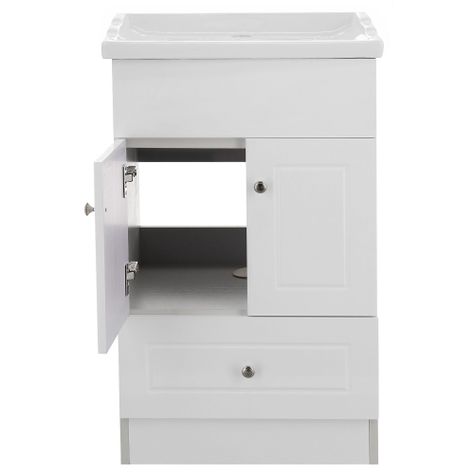 Kit Mueble Vanitorio Domsa Color Blanco B50-PH+F-50-1