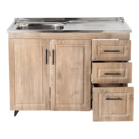 Kit Mueble Lavaplatos Domsa PVC100WD-1