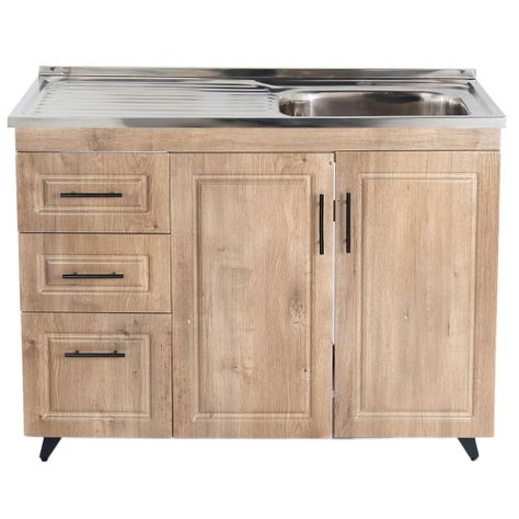 Kit Mueble Lavaplatos Domsa PVC100WI-0