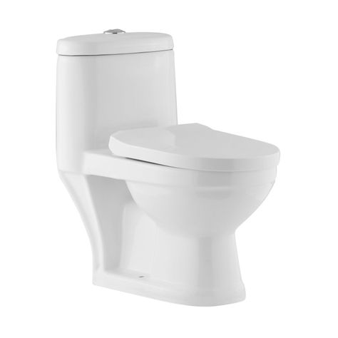 WC One Piece Kinder Domsa SD301-B descarga a piso 15cm-0