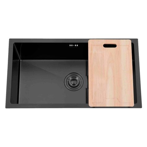 Lavaplatos Deluxe Domsa MDS7140-BLACK-SIN/L-1