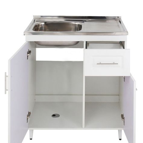 Kit Mueble Lavaplatos Domsa PVC-PD-80-2