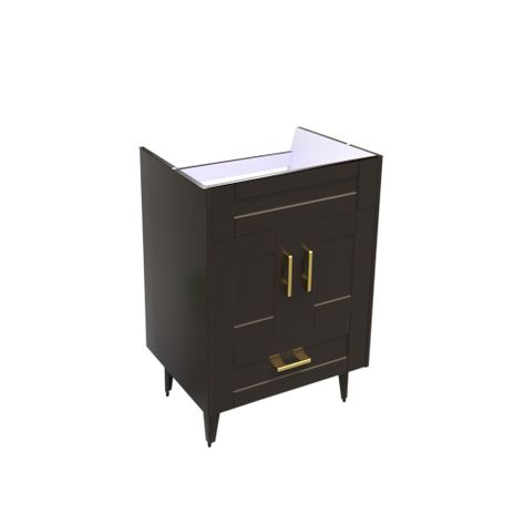 Mueble Vanitorio Domsa 50SK Café (Sin Cubierta)-1