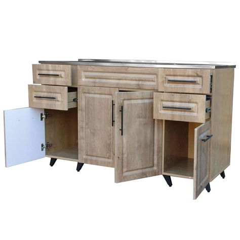 Kit Mueble Lavaplatos Domsa PVC150W-2