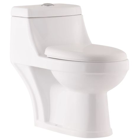 WC One Piece Domsa SD2029-B (Descarga a Muro)-0