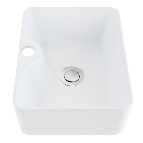 Lavamanos Sobreponer Domsa SLC911B / 40x30x13cm-2