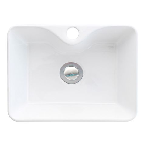 Lavamanos Sobreponer Domsa SLC911B / 40x30x13cm-3