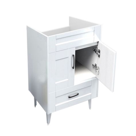 Mueble Vanitorio Domsa 50SK Blanco (Sin Cubierta)-2